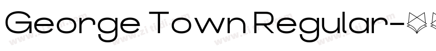 George Town Regular字体转换 George Town Regular字体转换